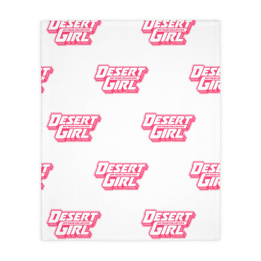 Desert Girl Off-Road Collective Fuzzy Blanket ( Double Sided )