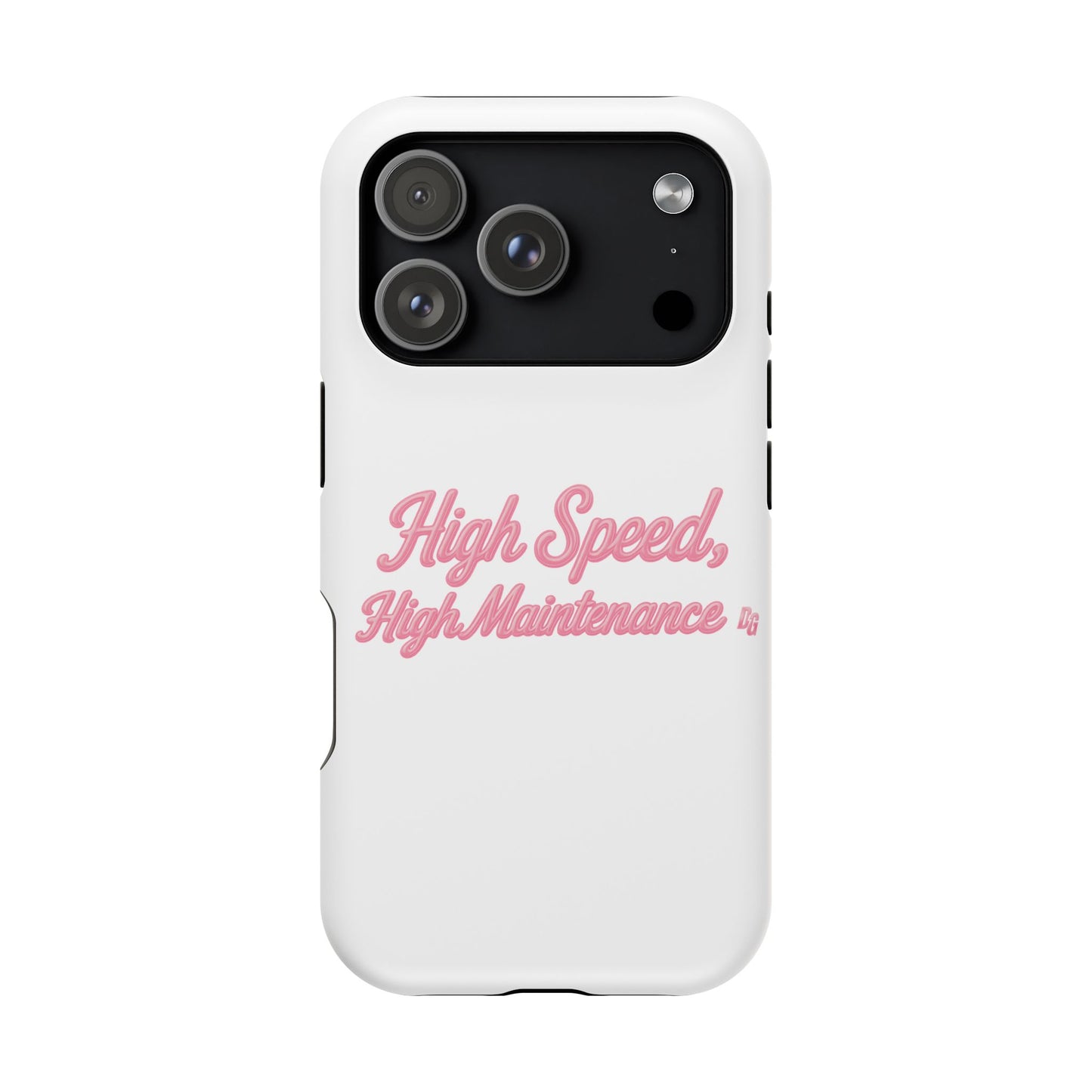 High Speed, High Maintenance - Bubblegum Chrome Magnetic Impact-Resistant Cases
