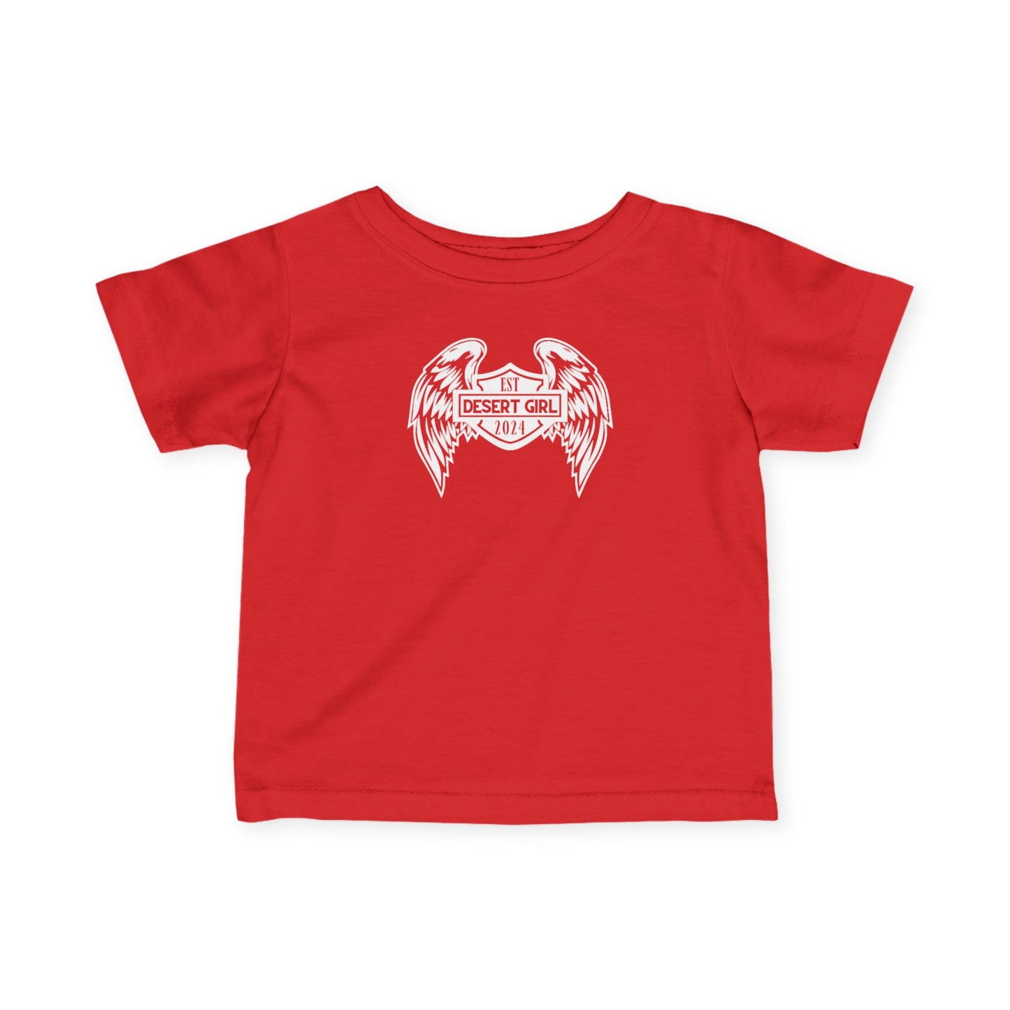 Infant Desert Girl Wings Short Sleeve Tee