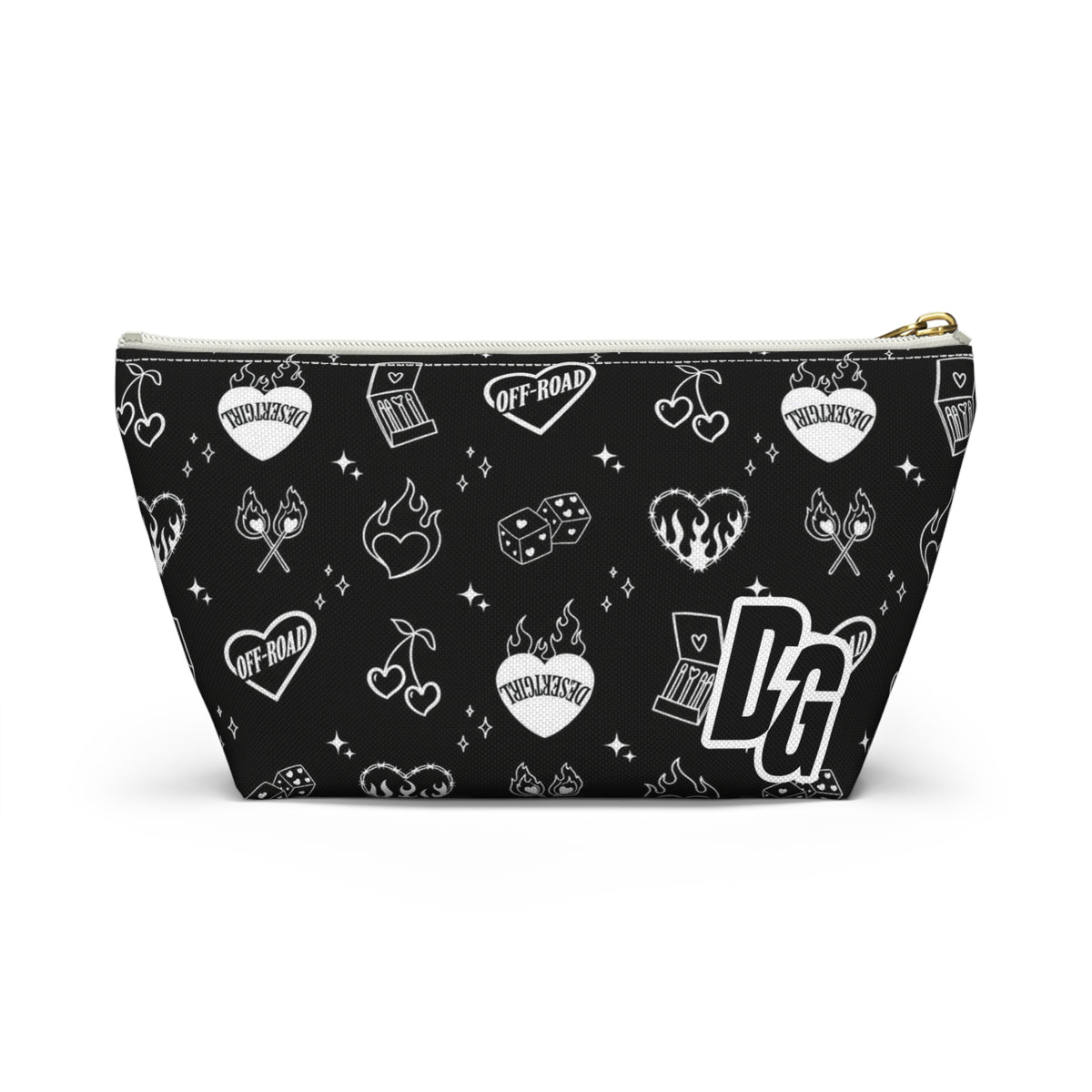 Desert Girl Off-Road Tattoo Accessory Pouch w T-bottom