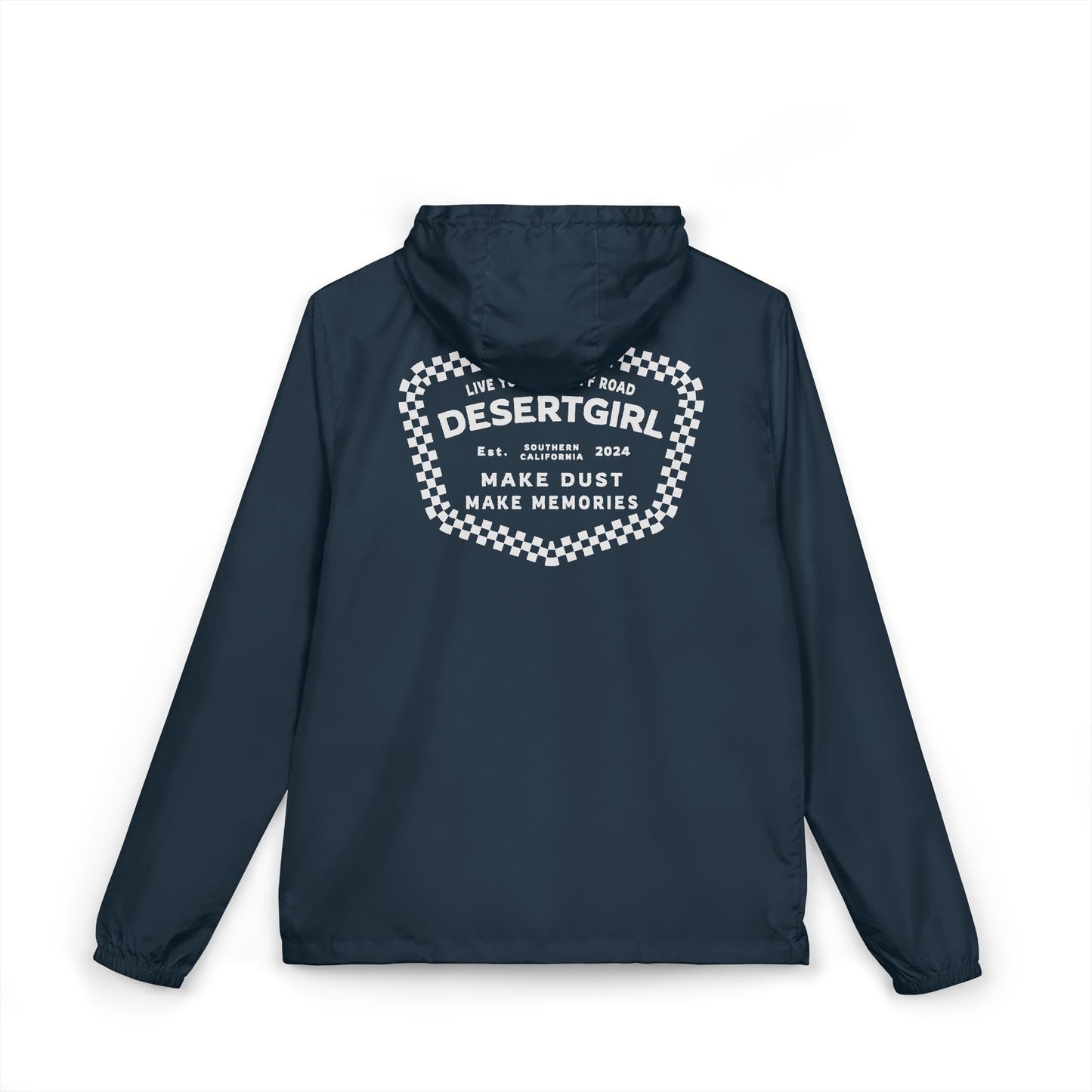 DG Checkered Full-Zip Windbreaker