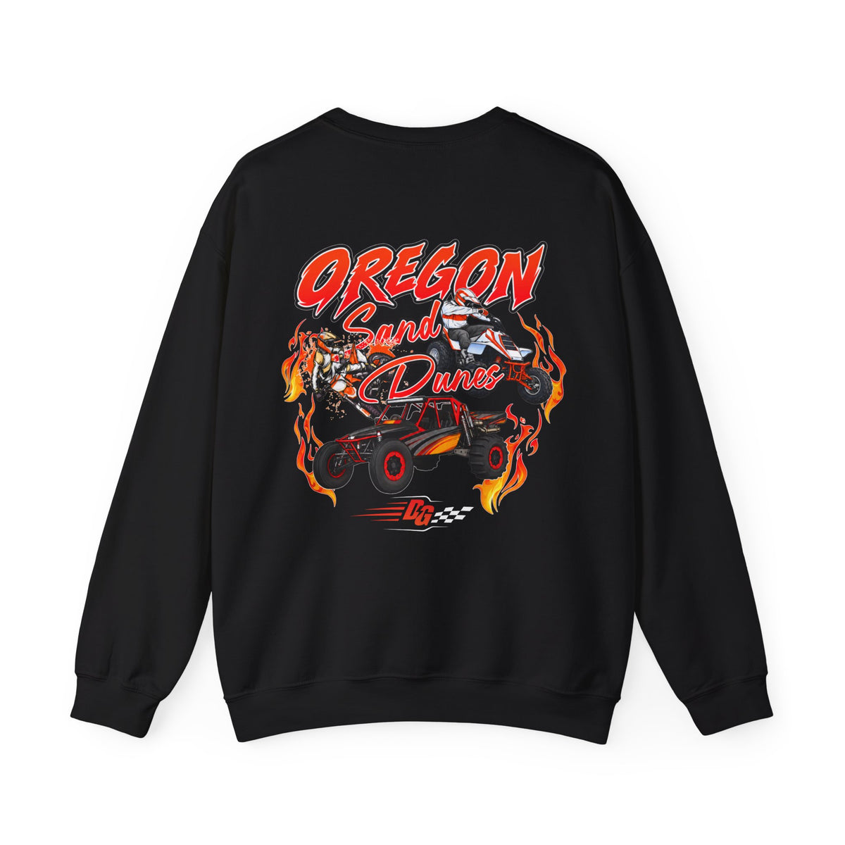 Oregon Dunes Throwback Crewneck - Desert Girl