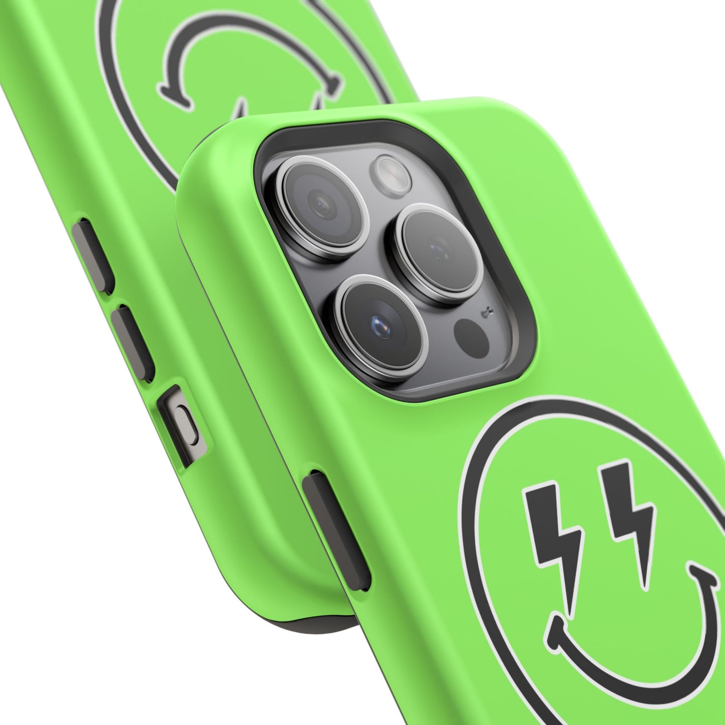 Desert Girl Smiley - LIME GREEN Tough Magnetic Cases