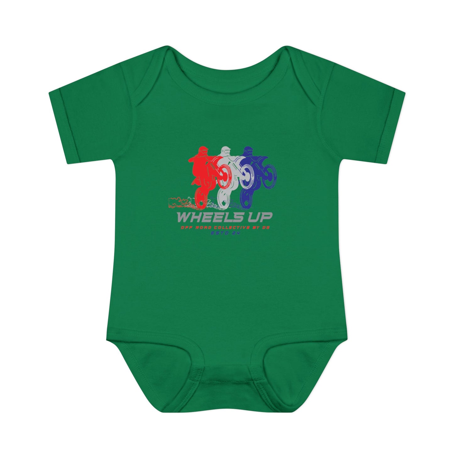 Infant Wheels Up Onesie