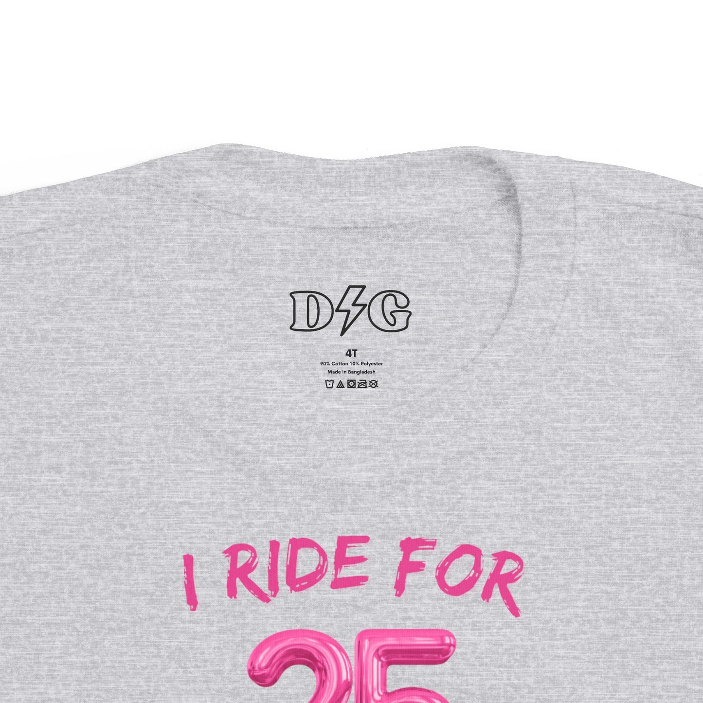 RIDE FOR BROOKE - TODDLER TEE