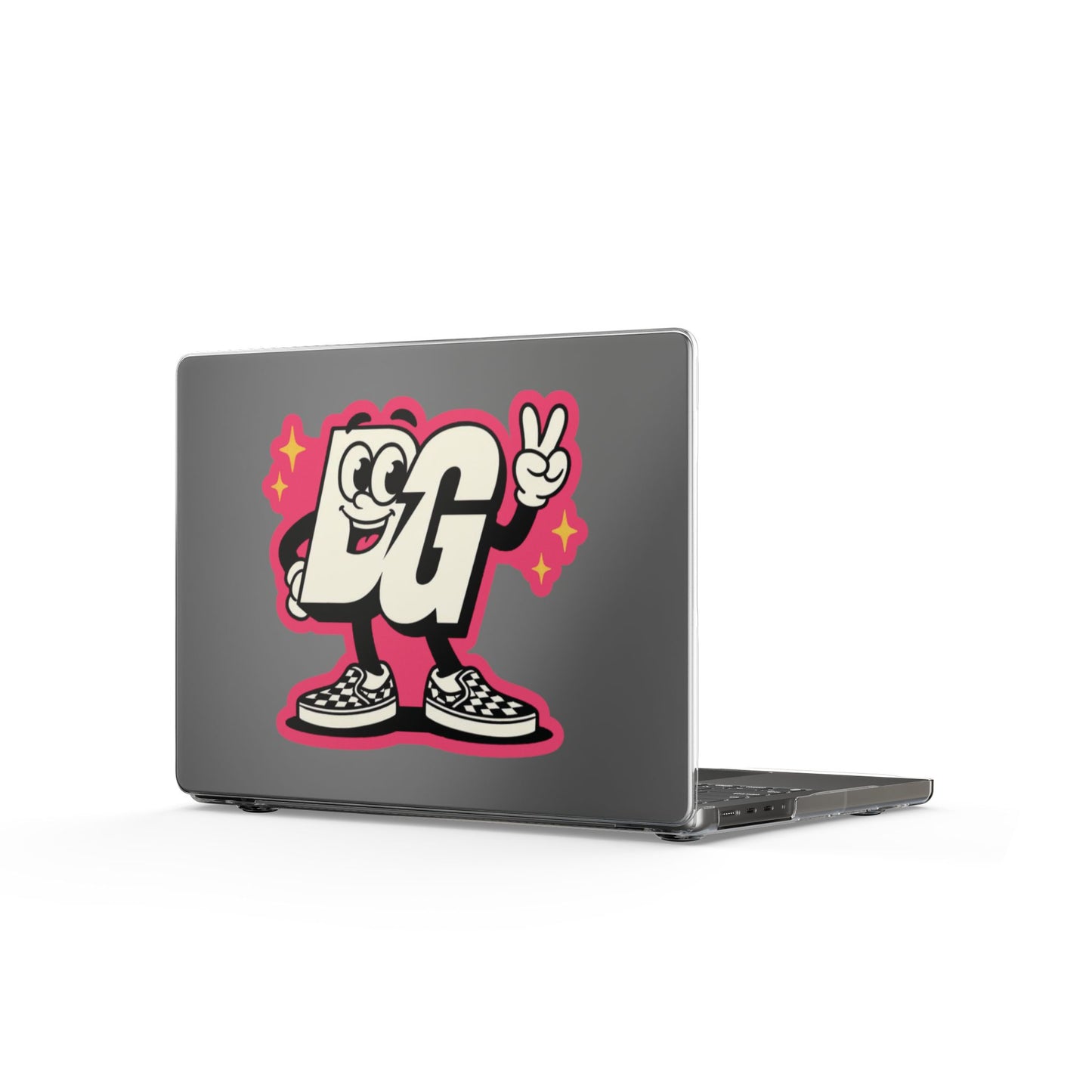 Desert Girl Icon Clear MacBook Cases