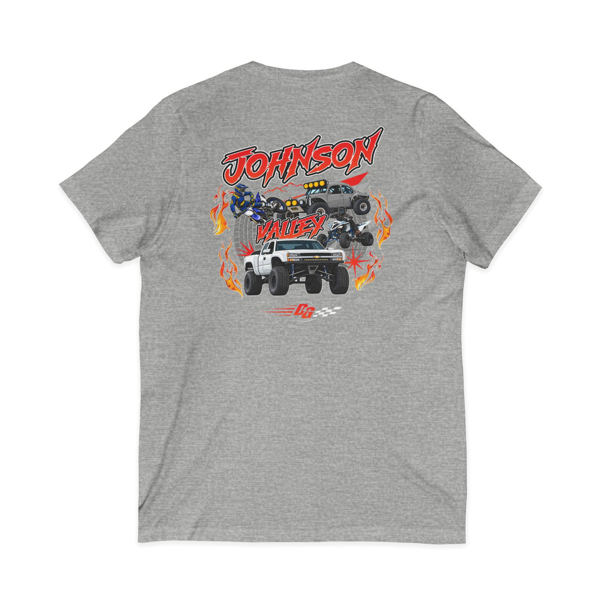 Women's Johnson Valley Throwback Short Sleeve V-Neck Tee - Desert Girl