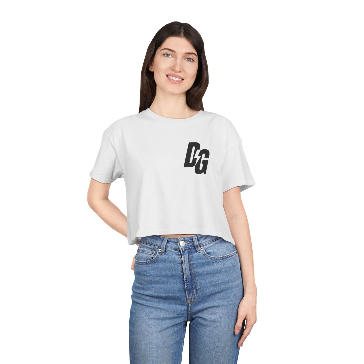 Get In Loser - DESERT Cropped Tee