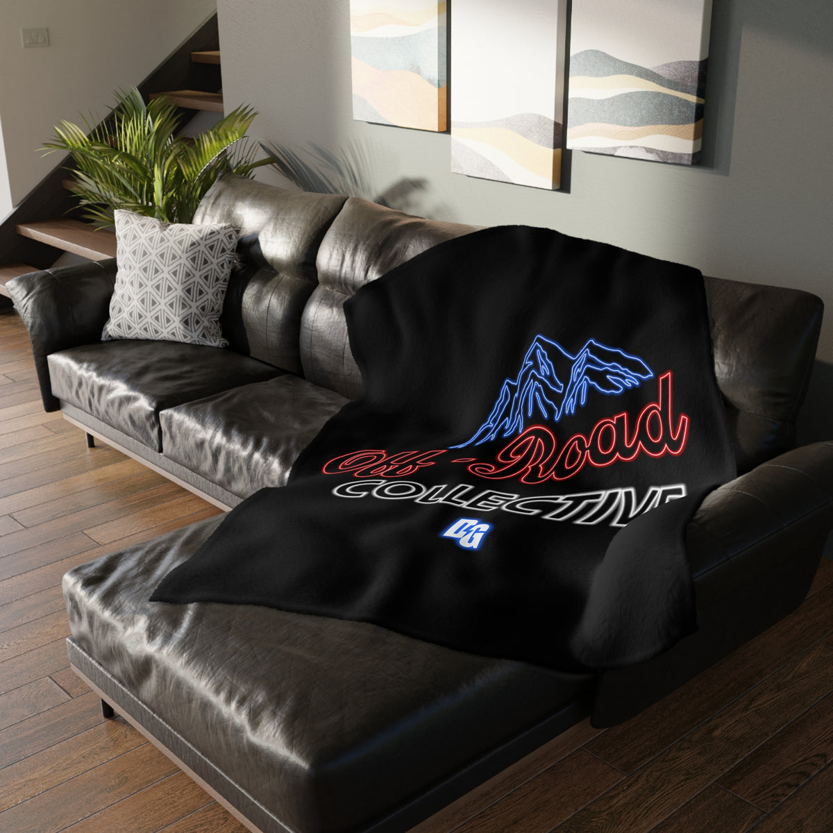 Blue Mountains ORC DG Fuzzy Blanket ( Double Sided )