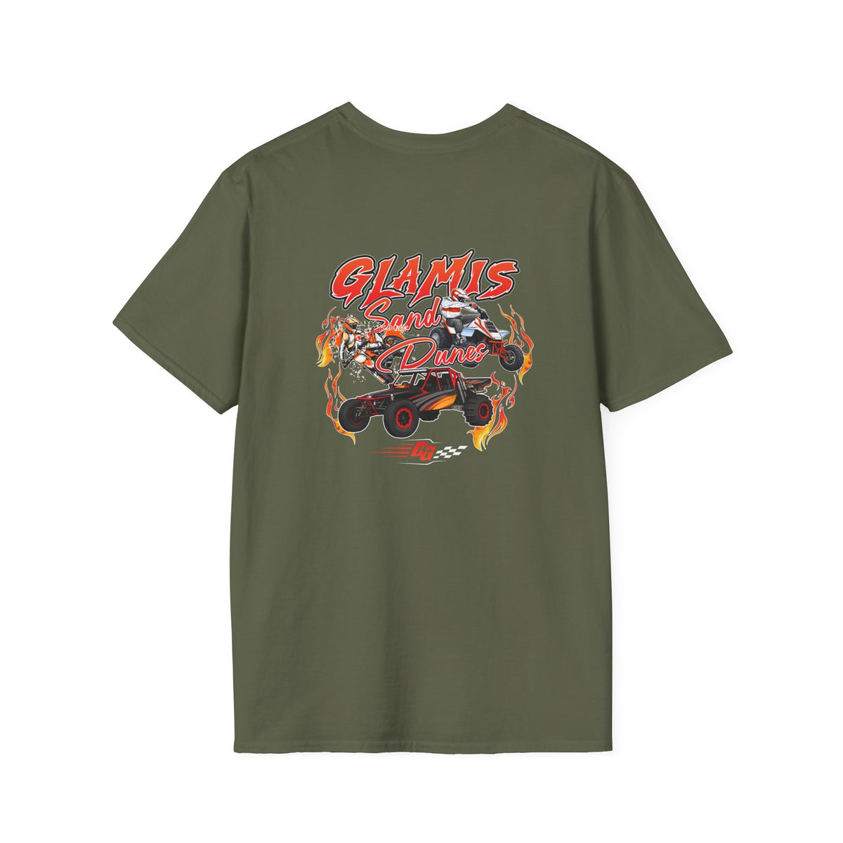 Glamis Dunes Throwback Short Sleeve Tee - Desert Girl