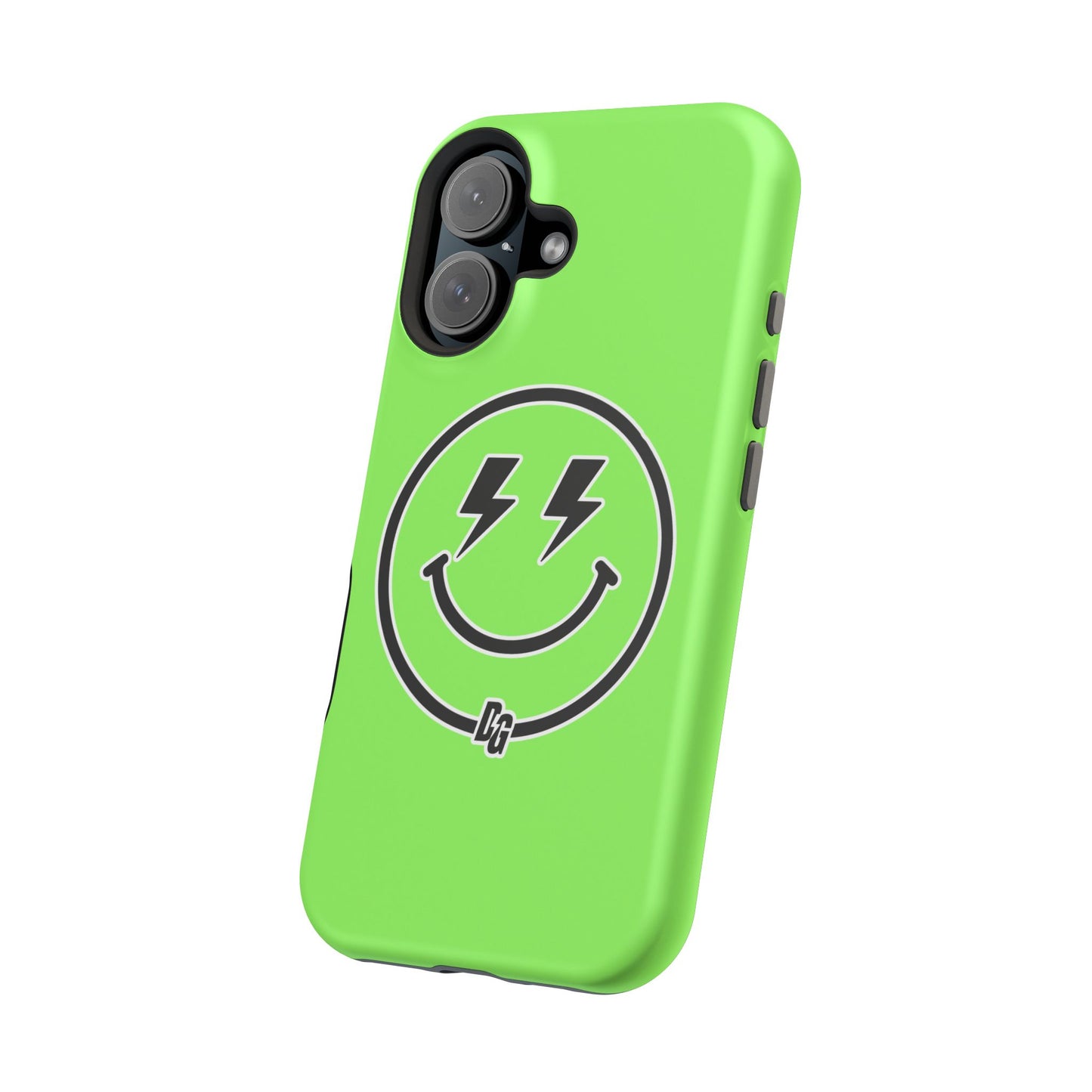 Desert Girl Smiley - LIME GREEN Tough Magnetic Cases