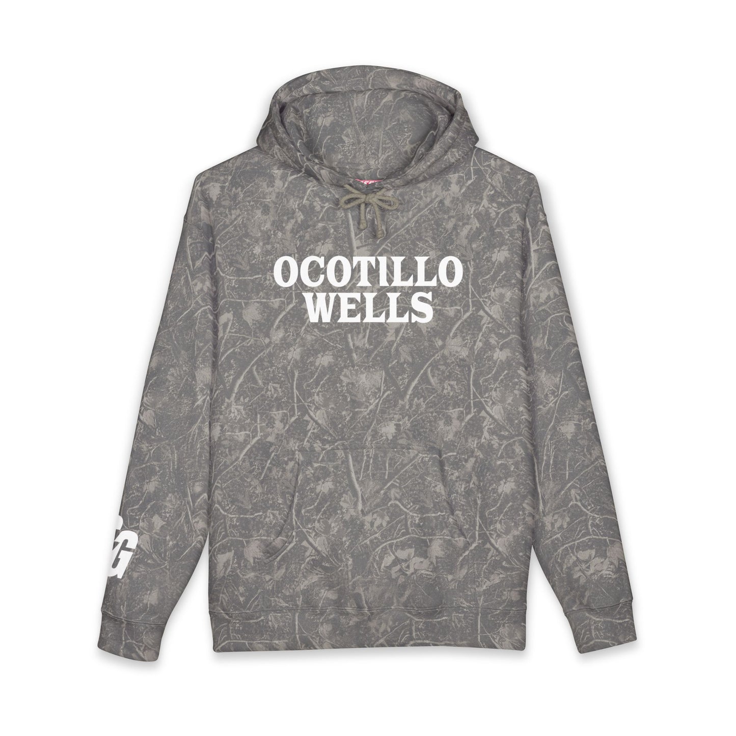 OCOTILLO WELLS Heavyweight Camo Hooded Sweatshirt