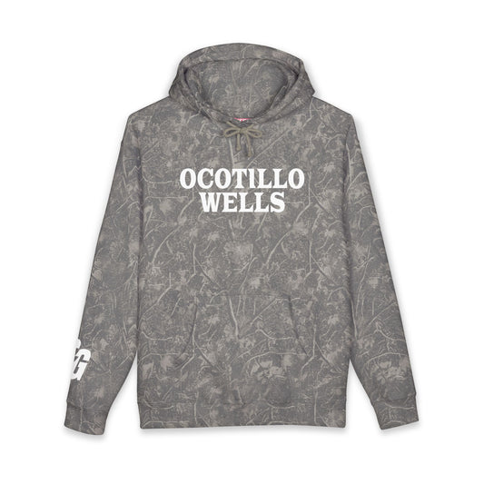 OCOTILLO WELLS Heavyweight Camo Hooded Sweatshirt