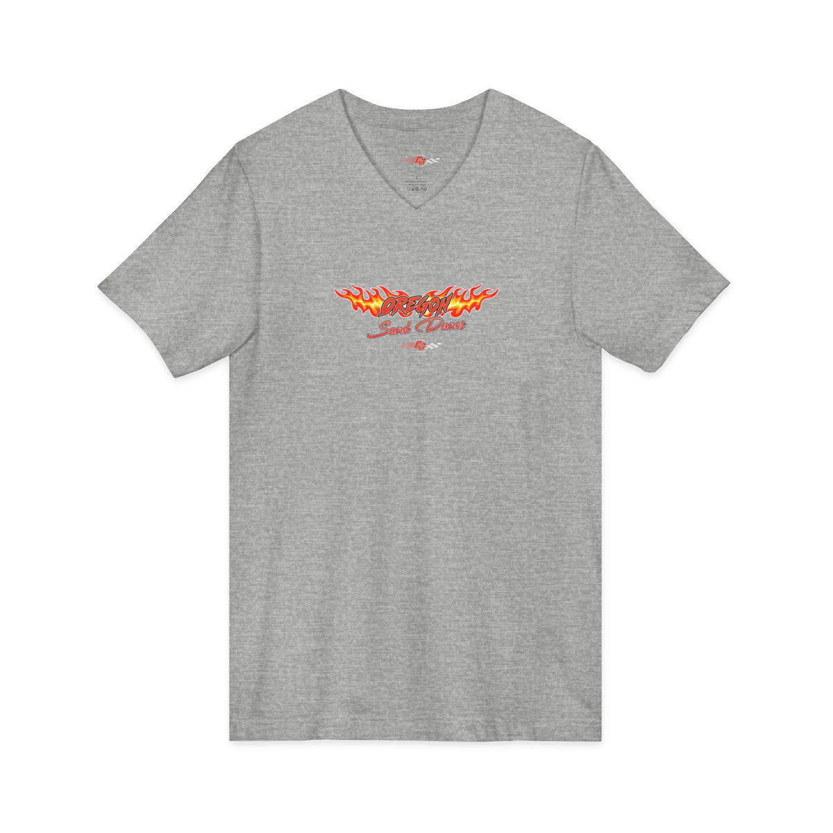 Women's Oregon Dunes Throwback Short Sleeve V-Neck Tee - Desert Girl