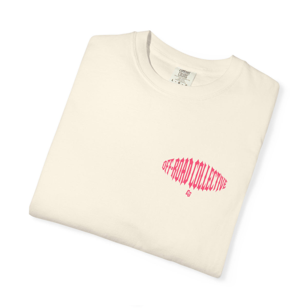Off-Road Collective Metal Wrap Comfort Colors Tee - PINK