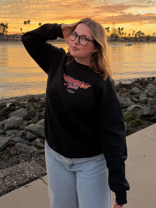 Johnson Valley  Throwback Crewneck - Desert Girl