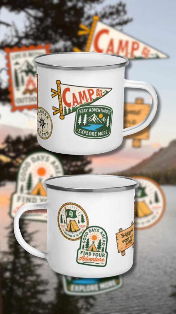 Patchwork Camp DG mug