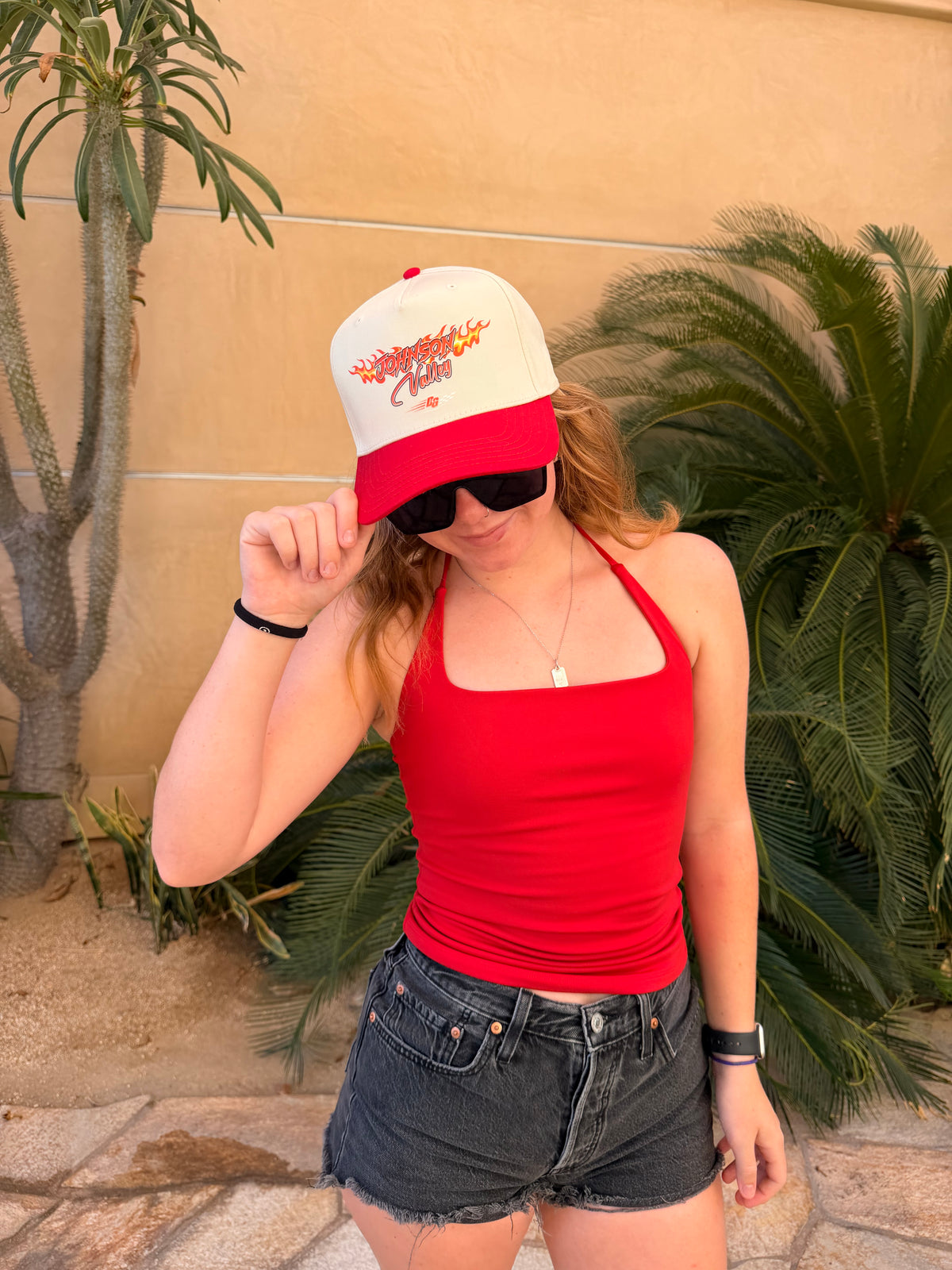 Johnson Valley Throwback Women's Canvas Trucker Hat