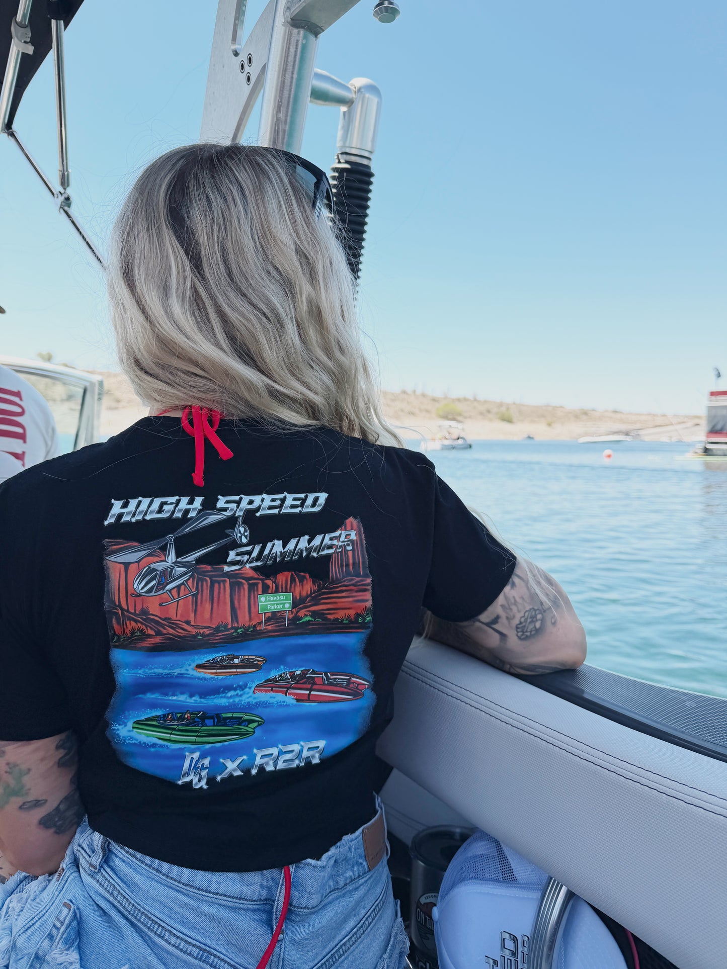 Women’s High Speed Summer Crop Tee - DG x R2R COLLAB