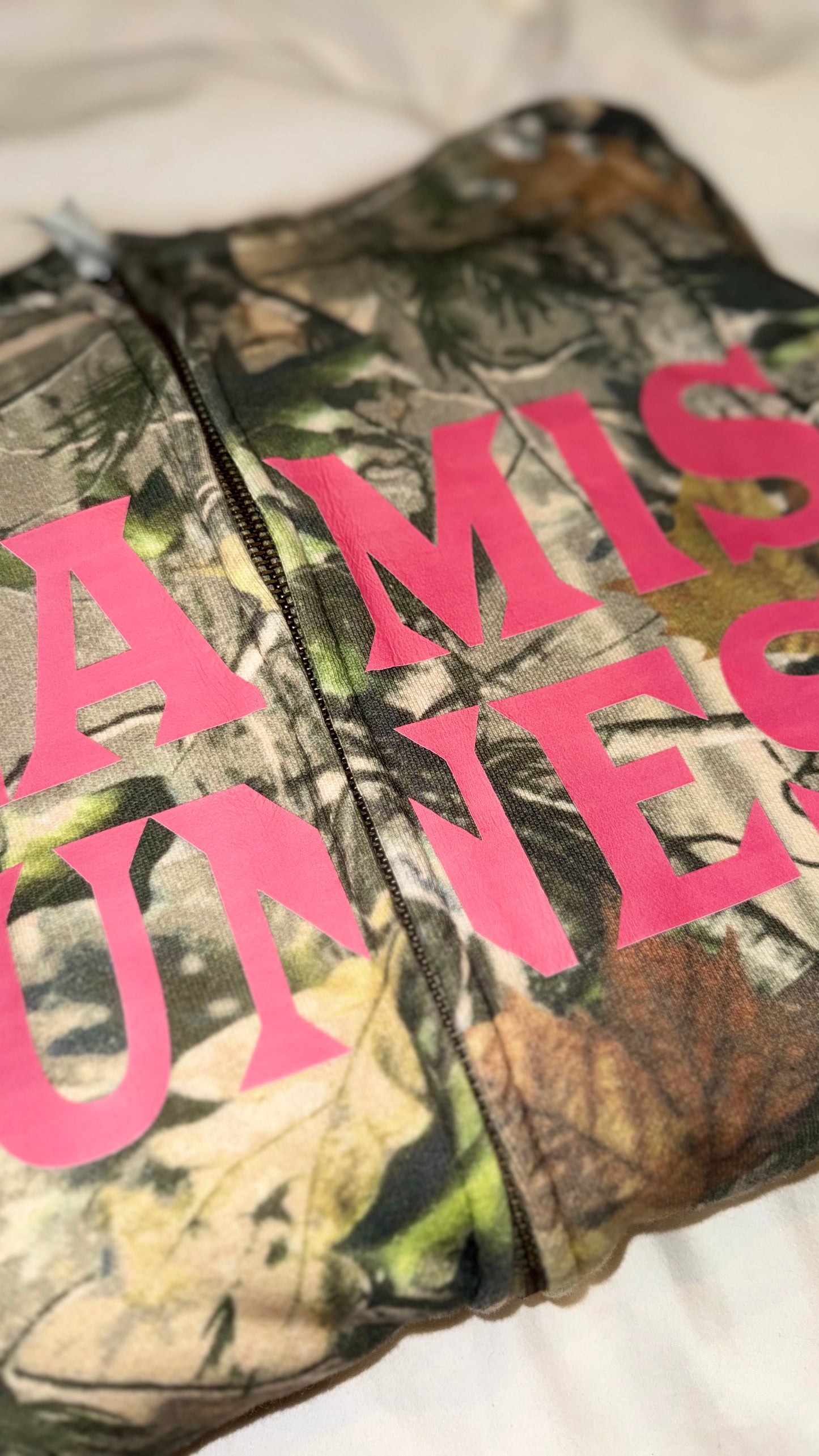 GLAMIS Camo Zip Up - Misprint