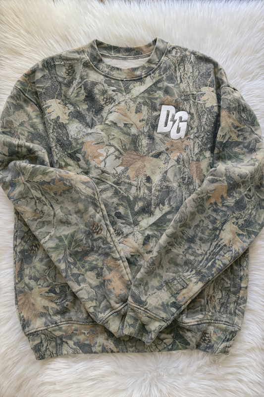 CAMO Desert Girl Crewneck