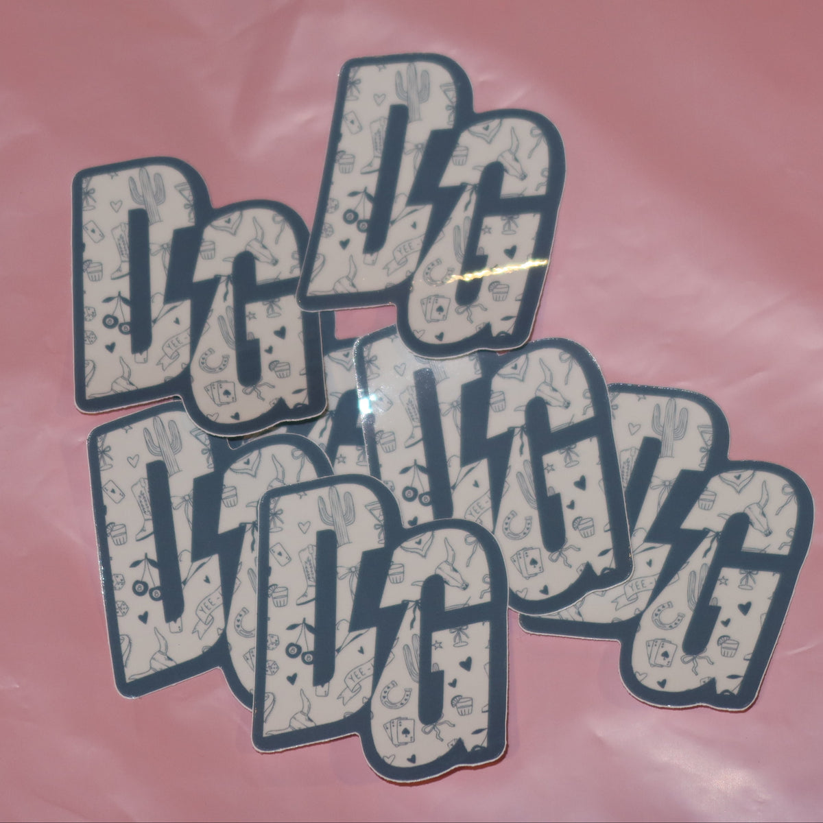 DG Cowgirl Blues Sticker