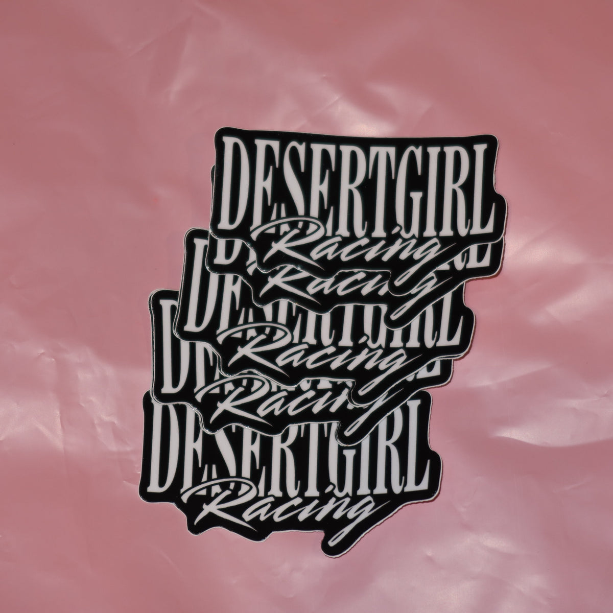 Desert Girl Racing Sticker