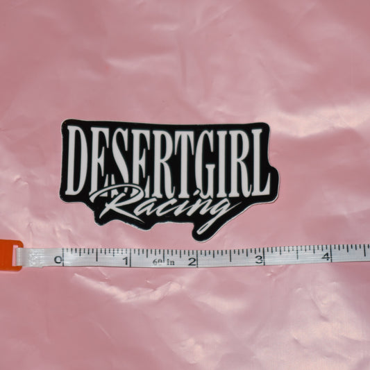 Desert Girl Racing Sticker