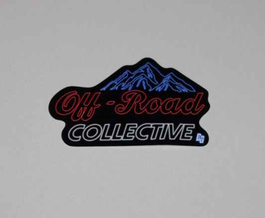 Off-Road Collective Blue Mountains Sticker