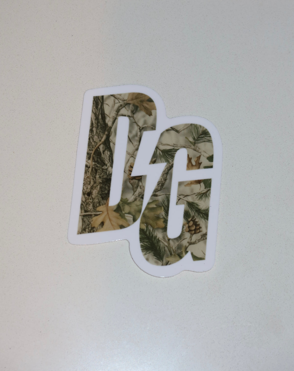 DG Camo Sticker