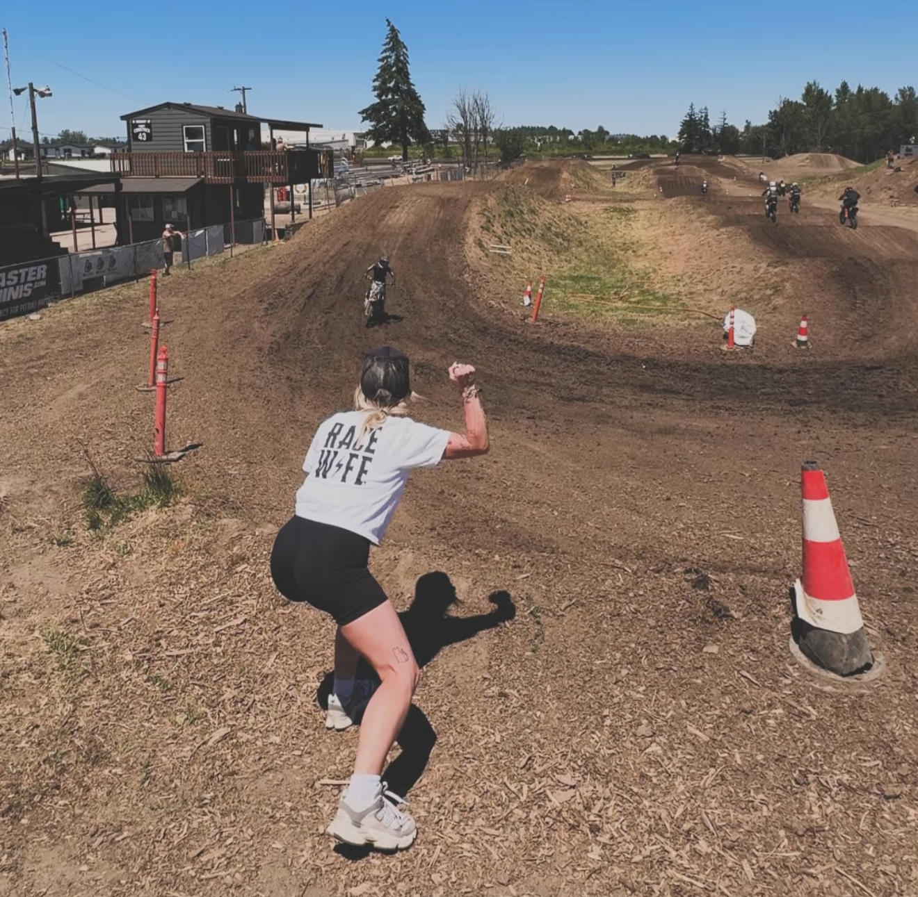 Race Wife boxy tee