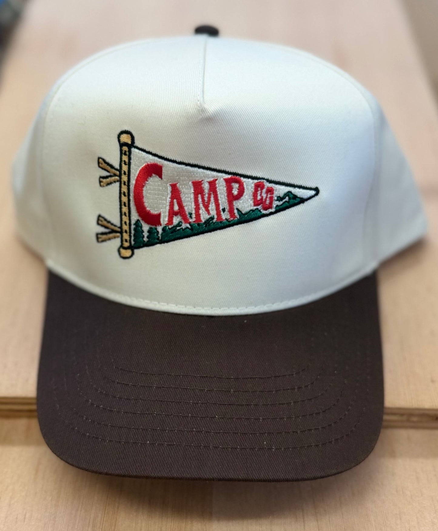 Camp DG Flag - Canvas Trucker Hat