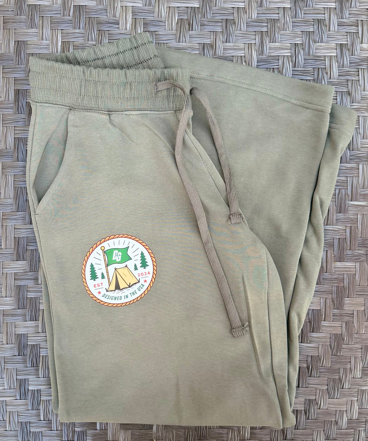 Desert Girl Camping Patch Sweatpants
