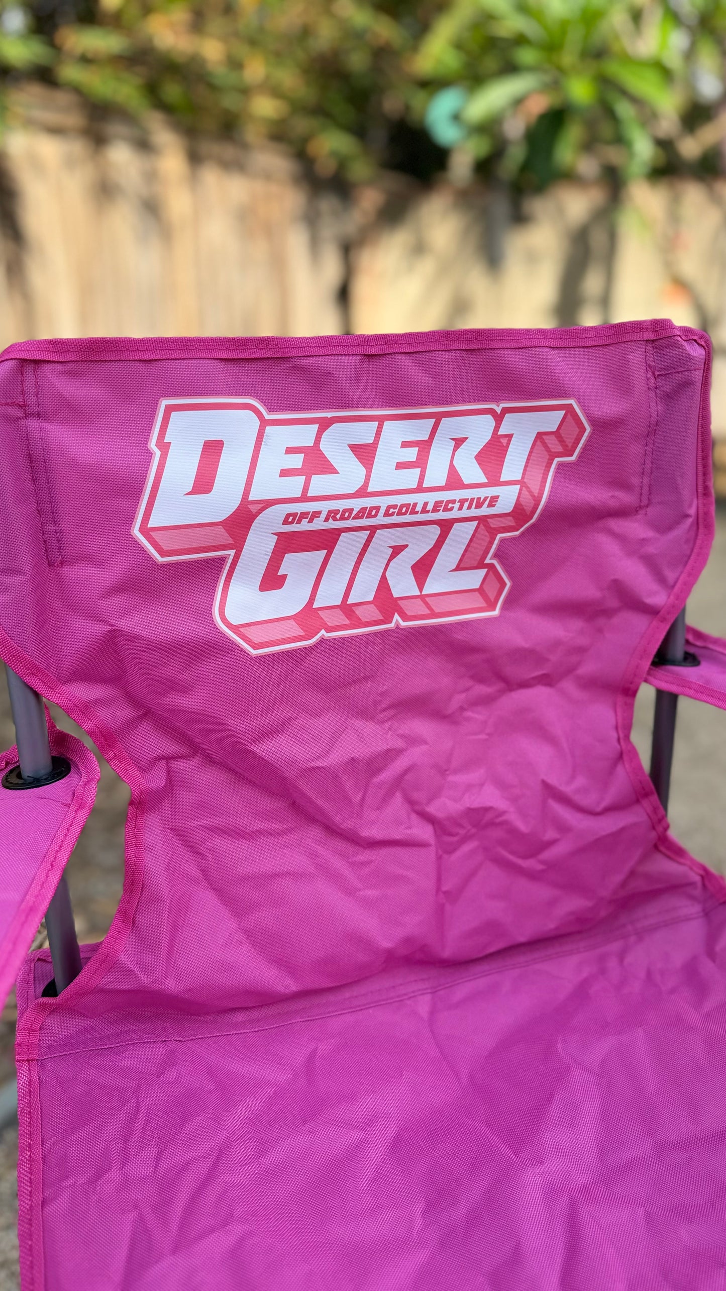 Desert Girl Camping Chair