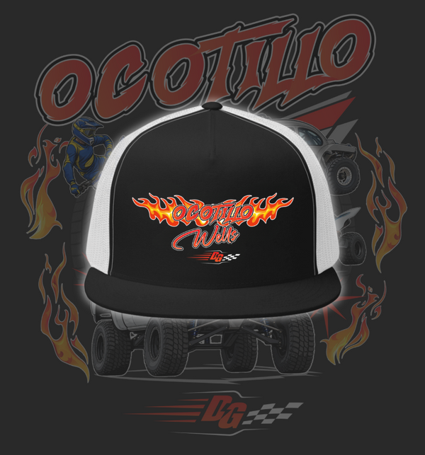 Ocotillo Wells Throwback Men's Snapback Hat