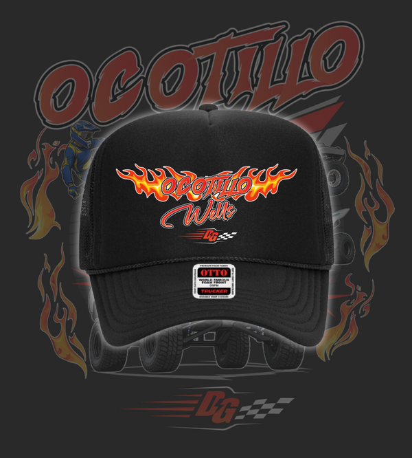 Ocotillo Wells Throwback Foam Trucker Hat