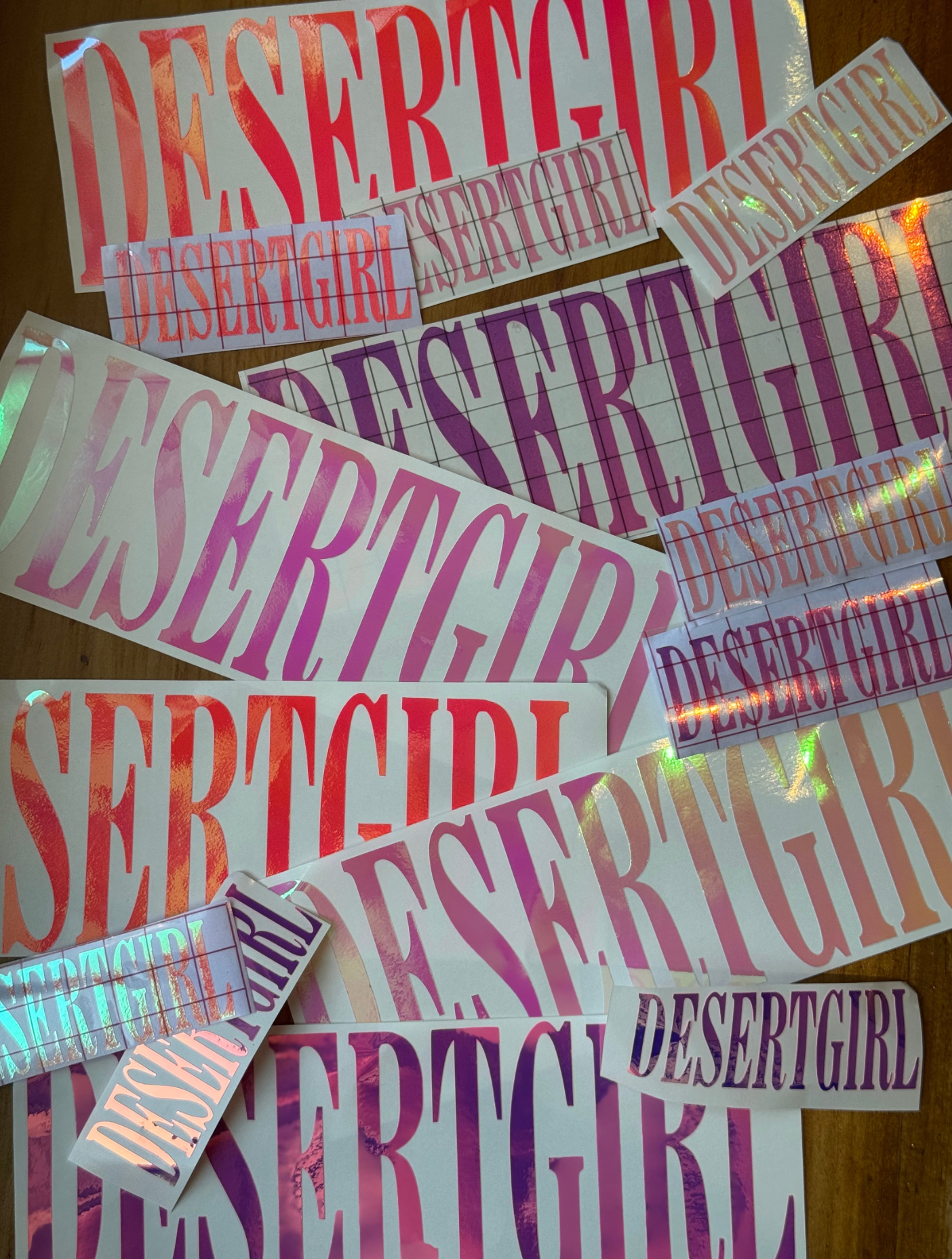 Desert Girl Decals