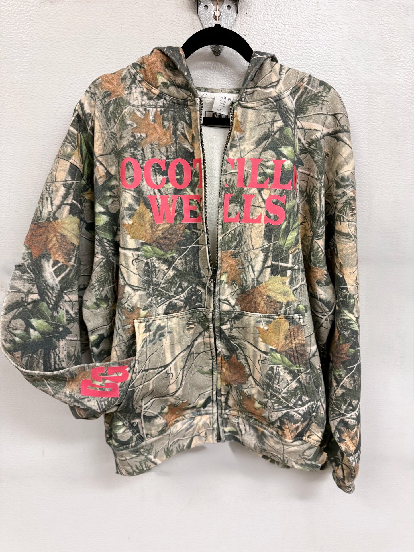 GLAMIS Camo Zip Up - Misprint