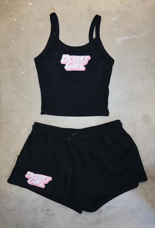 Desert Girl Tank & Sweat Short Set