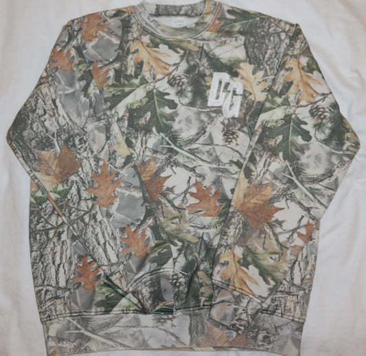 CAMO Desert Girl Crewneck