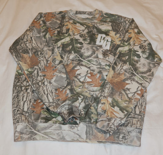 CAMO Desert Girl Crewneck