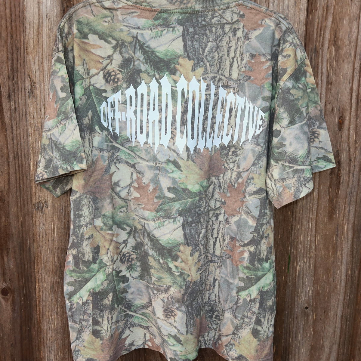 Off-Road Collective Metal Wrap Camo Crewneck