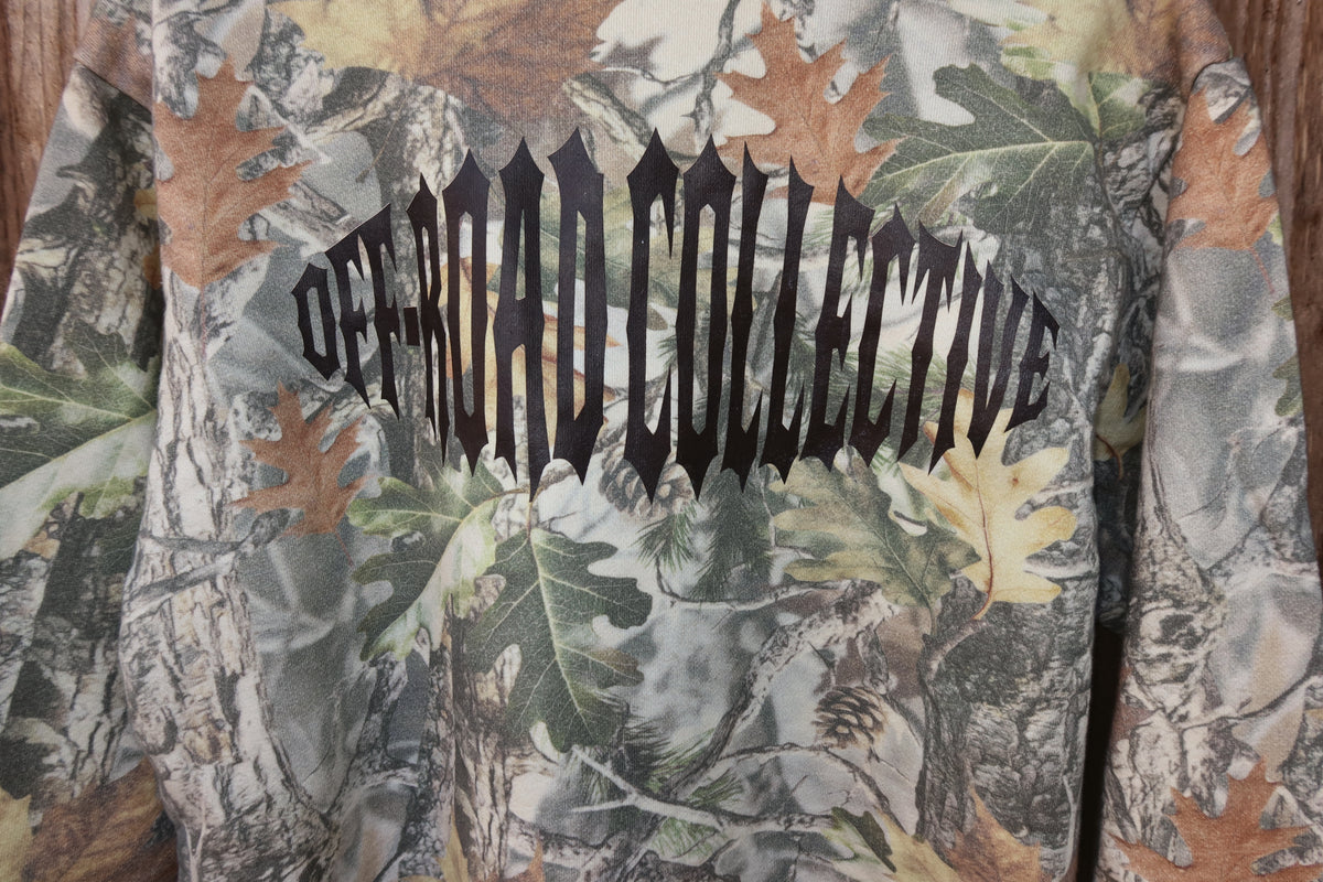 Off-Road Collective Metal Wrap Camo Crewneck