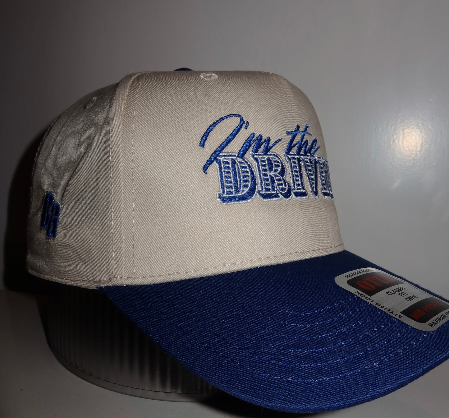 I'm The Driver - Canvas Trucker Hat BLUE