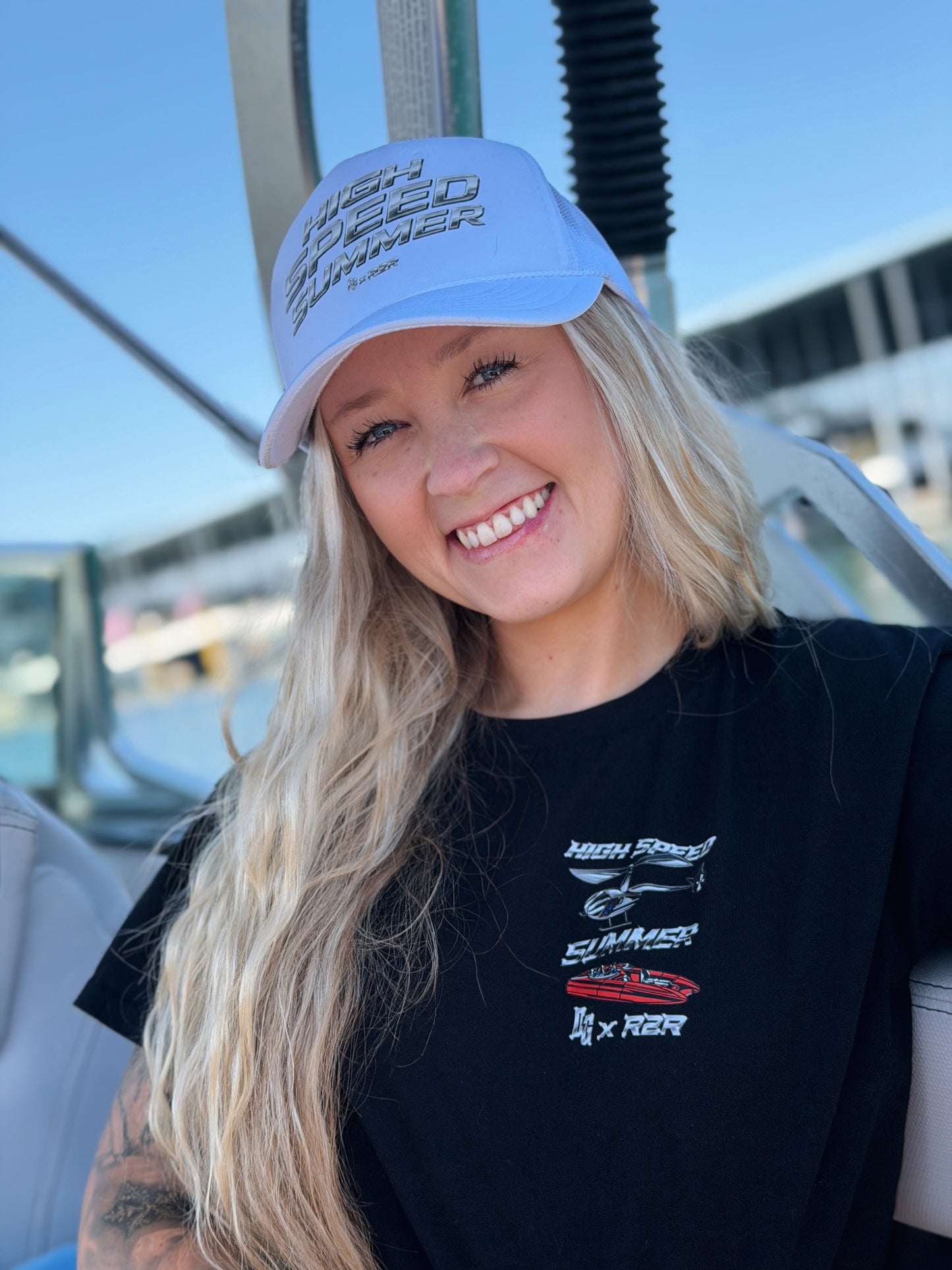High Speed Summer Foam trucker hat - DG x R2R COLLAB