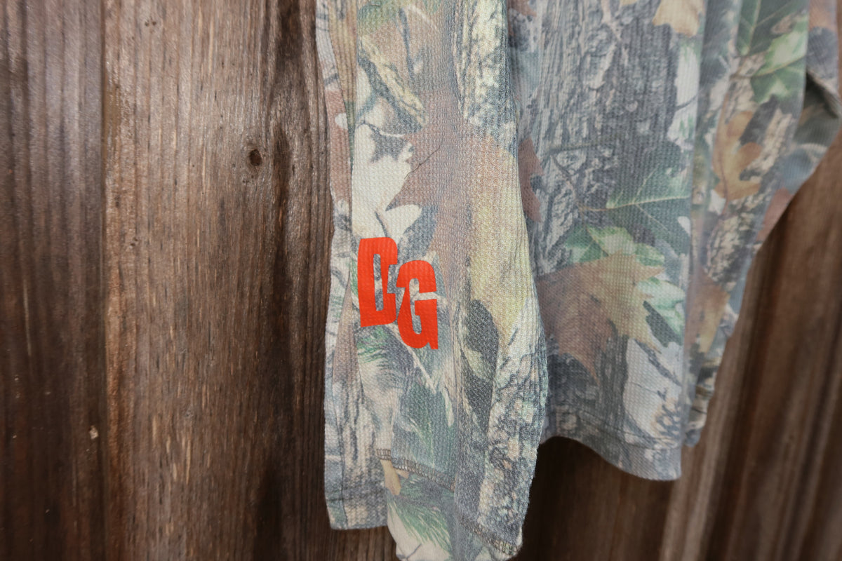 Off-Road Collective Metal Wrap Camo Waffle Knit Long Sleeve