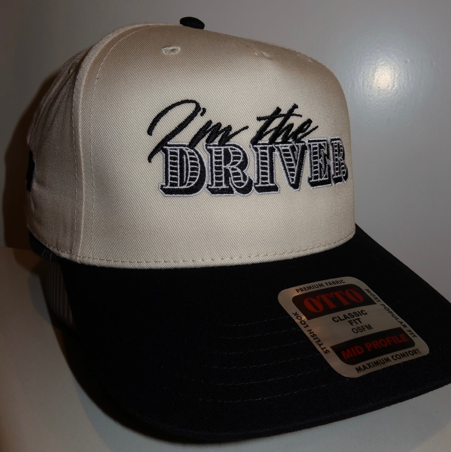 I'm The Driver - Canvas Trucker Hat BLACK