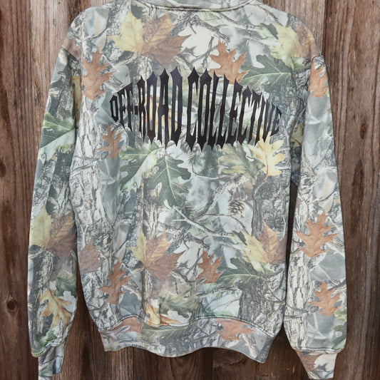 Off-Road Collective Metal Wrap Camo Crewneck