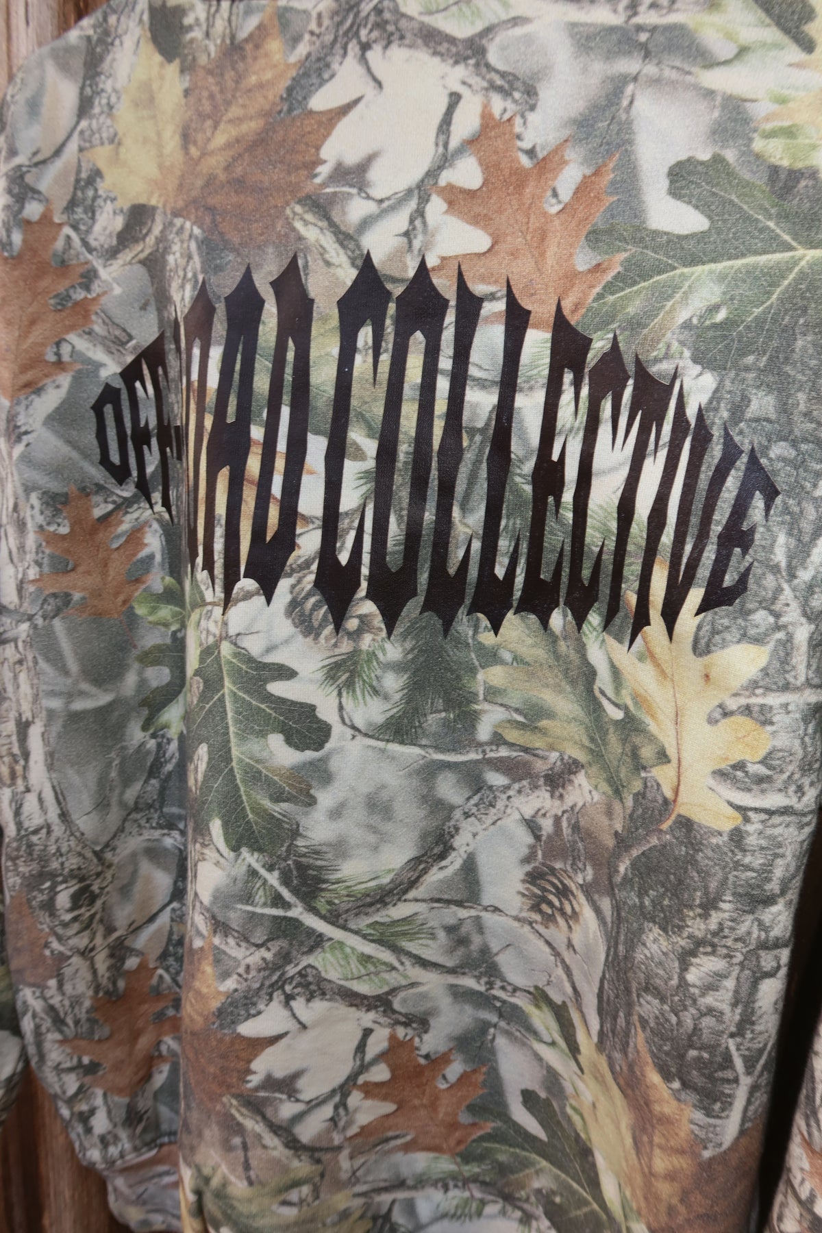 Off-Road Collective Metal Wrap Camo Crewneck