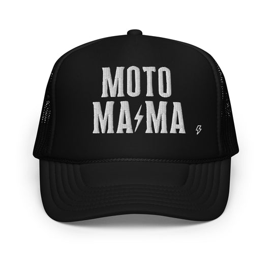 MOTO MAMA TRUCKER - CLASSIC WHITE